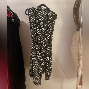 ZARA polka dot mini dress